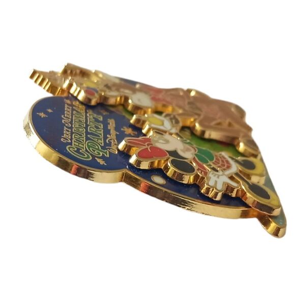 Disney Pin Mickeys Very Merry Christmas Party 2006 Minnie Mouse Reindeer 3D Y2K. - Picture 6 of 13